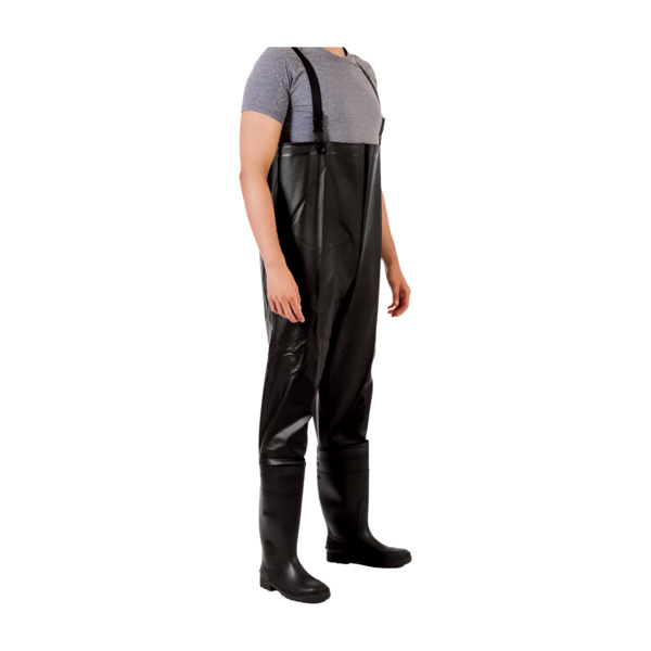 Botas de seguridad industrial de hule pantalonera con casquillo BI-C90 ...